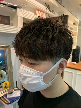 ショート 大宮/山口 竣也のヘアスタイル