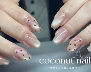 ネイル ココナッツ 練習モデル募集のネイルデザイン