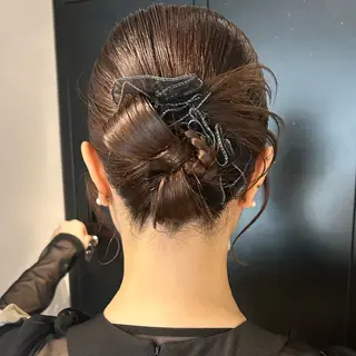 ミディアム 🎀ヘアセット/モテ レイヤー/MIHOのヘアスタイル