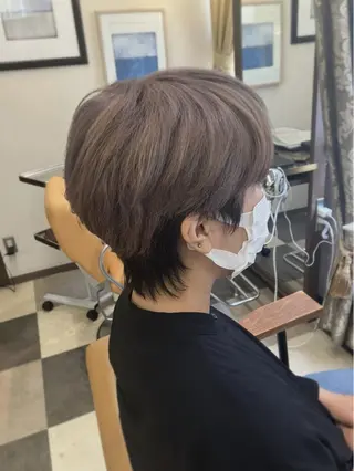 ショート 阿部 雲母のヘアスタイル