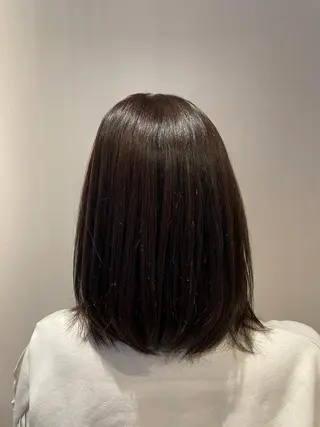 ミディアム カラー ナチュラル🧡可愛い MINAMIのヘアスタイル