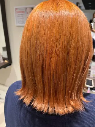 カラー 永瀬 恵のヘアスタイル