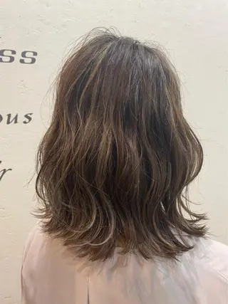 ミディアム カラー 仙台×ブリーチ 斎藤相慶のヘアスタイル