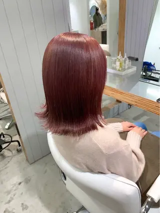 ミディアム 菊地 心のヘアスタイル