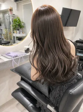 ロング カラー 髪質改善will hairdesignのヘアスタイル