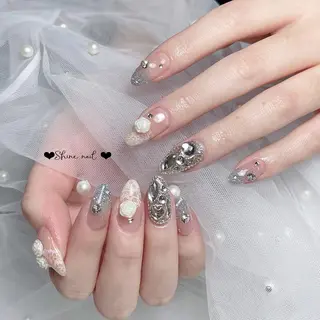 ネイル サイナネイル🎀 長さ出し専門店のネイルデザイン