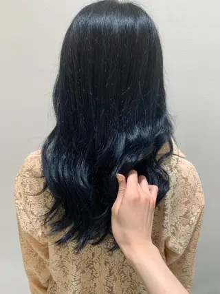 ロング 🪿透明感/艶カラー ﾜﾀﾅﾍﾞｱｵｲのヘアスタイル