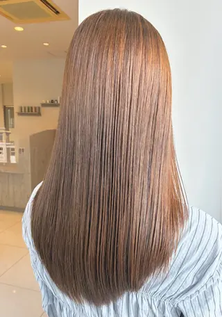 ロング LiTA 浜線店 かなえみゆうのヘアスタイル