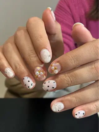 ネイル nail salon Lipine 新守山のネイルデザイン