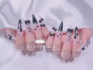 ネイル 長さだし専門店 M2 rikaのネイルデザイン