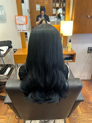 ロング カラー レイヤー/透明感/ 艶髪🌷油科あい🌷のヘアスタイル