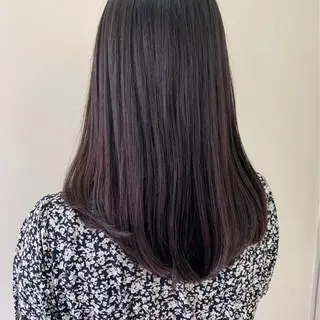 セミロング 韓国ヘア&ショート ボブ💜桑原のヘアスタイル