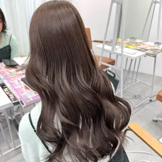 ロング カラー ヘアアレンジ ブリーチなしカラー /新百合ヶ丘/安形翔のヘアスタイル