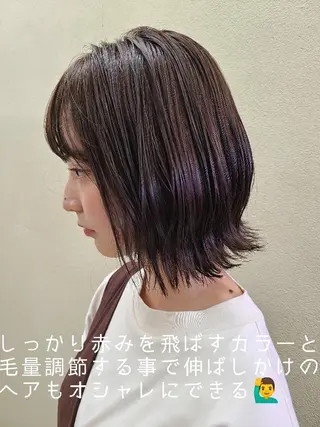 ショート カラー 【ネウィ天王寺 】seiyaのヘアスタイル