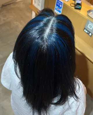 ロング カラー 仲宗根 瑞希のヘアスタイル