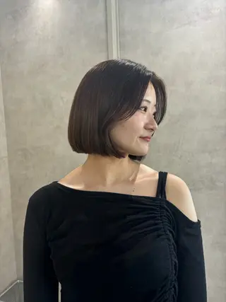 ショート 長崎 紗南のヘアスタイル