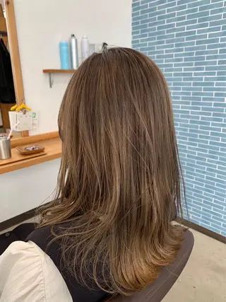 ロング 石塚 リクのヘアスタイル