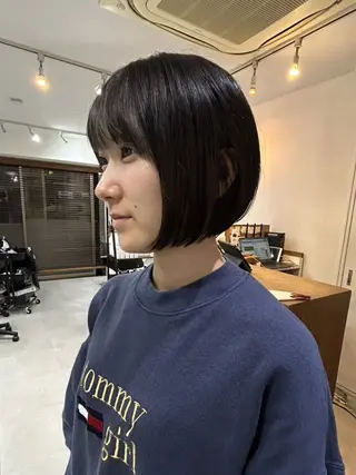 ボブ人気No,1✨ TAME副店長のヘアスタイル
