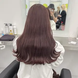 ロング 🍒韓国暖色ヘア NO.1🍒🪽のヘアスタイル