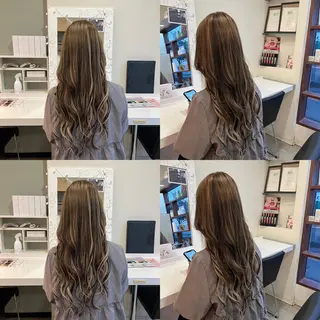ロング ヘアアレンジ 髪質改善・縮毛矯正 特化・ユウシンのヘアスタイル