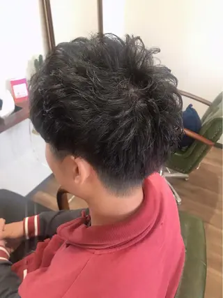 ショート パーマ メンズ Rug Relief 吉田のヘアスタイル