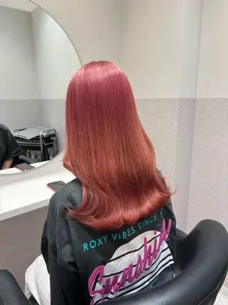 ミディアム カラー 🩵ブリーチカラー MIORI🩵のヘアスタイル
