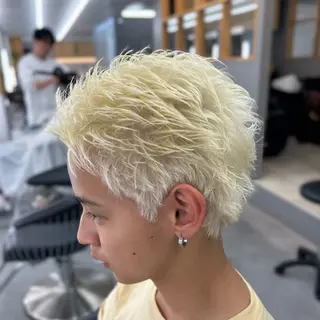 ショート カラー メンズ 🇰🇷シャドウパー マ🇰🇷韓国/威吹のヘアスタイル