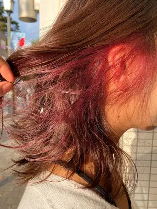 ミディアム 女性目線でつくる ボブ縮毛矯正のヘアスタイル