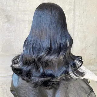 ロング カラー ブリーチなし💗 艶カラー 翔太郎のヘアスタイル