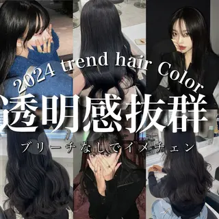 ロング カラー ブリーチなし特化 美容師💖SAE💖のヘアスタイル