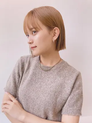 ミディアム 天神レイヤーカット No.1💖マユカのヘアスタイル