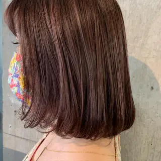 ミディアム kiyono ⭐︎ダブルカラーのヘアスタイル