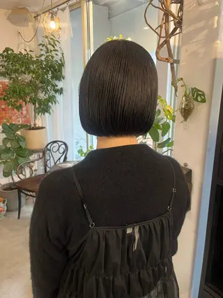 ショート 柴田 さくら/カットパーマのヘアスタイル