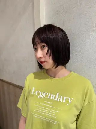 ショート カラー Sora/レイヤー/ ブリーチなしWカラーのヘアスタイル