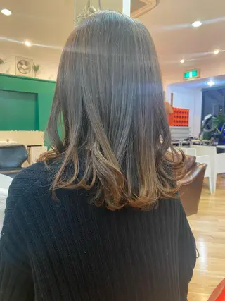 ミディアム カラー 今出 りょうやのヘアスタイル
