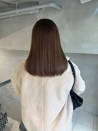 ミディアム カラー 透明感カラー🫧 nanohaのヘアスタイル