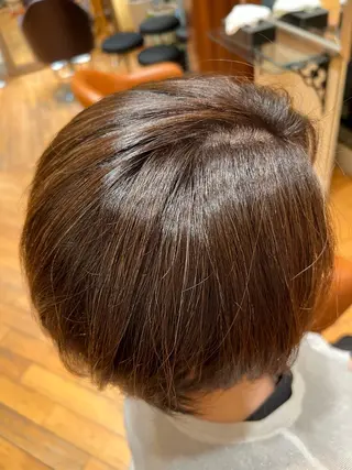 カラー ﾕｳﾅ/ ショート・ボブ🐰のヘアスタイル