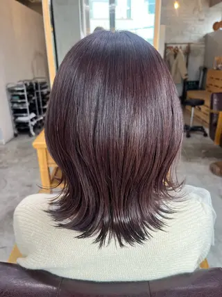 カラー 秋山 美奈のヘアスタイル