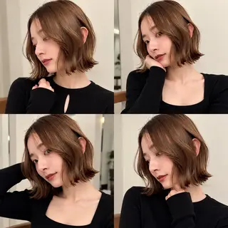ショート カラー 🦋韓国風レイヤー/ 艶髪矯正🦋凛太郎のヘアスタイル