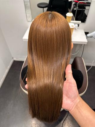 ロング カラー 【美髪矯正 /髪質改善】RINのヘアスタイル