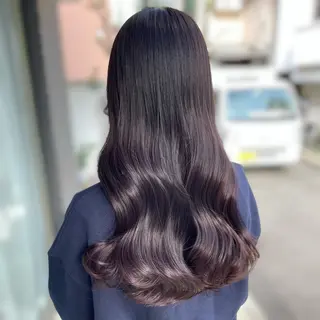 ロング カラー ブリーチなしカラー kana🐱のヘアスタイル