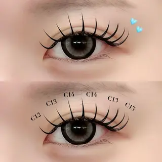 マツエク・マツパ 🎀フジタ🎀 横浜🐈⬛ྀི💞のマツエク・マツパデザイン