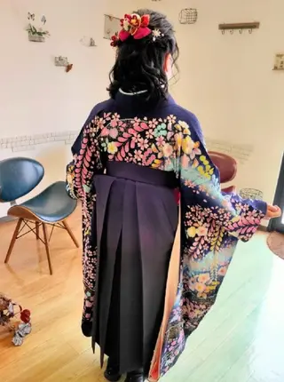 ヘアアレンジ 花魁変幻処 椛かぐら inヘアサロンクレアのマツエク・マツパデザイン