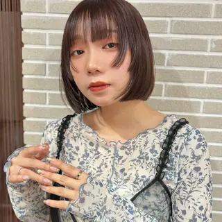 ショート カラー レイヤーカット⭐️ インナー桑原 日花理のヘアスタイル