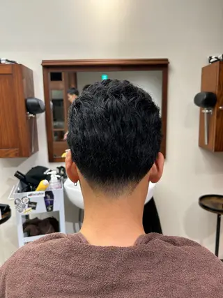 ショート メンズ 中津川 侑那のヘアスタイル