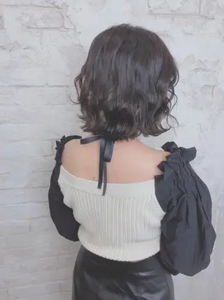 ショート カラー ️韓国ヘア/レイヤー カット❤️Yūkaのヘアスタイル