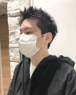 ヘアアレンジ メンズ メンズ特化✂️栗原 侑也のヘアスタイル