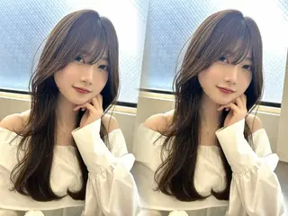 セミロング 村上 大武のヘアスタイル