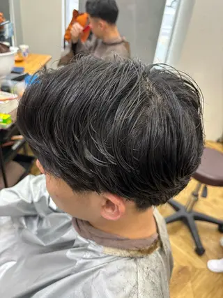 パーマ メンズ 香川 航平のヘアスタイル