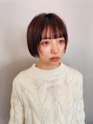 ショート カラー 関 京磨のヘアスタイル